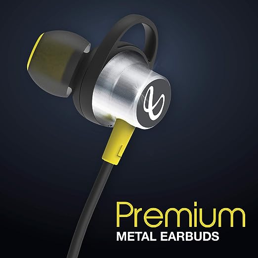 Infinity - JBL Glide 120, in Ear Wireless Earphones with Mic, Deep Bass, Dual Equalizer, 12mm Drivers, Premium Metal Earbuds, Comfortable Flex Neckband, Bluetooth 5.0, IPX5 Sweatproof (Black & Yellow) Infinity - JBL Glide 120, in Ear Wireless Earphones with Mic, Deep Bass, Dual Equalizer, 12mm Drivers, Premium Metal Earbuds, Comfortable Flex Neckband, Bluetooth 5.0, IPX5 Sweatproof (Black & Yellow)